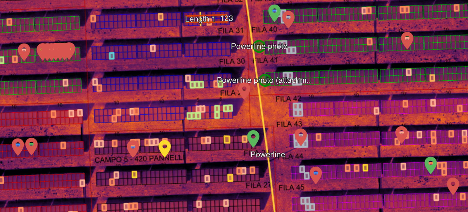 Comment faire pour inspecter des panneaux solaires