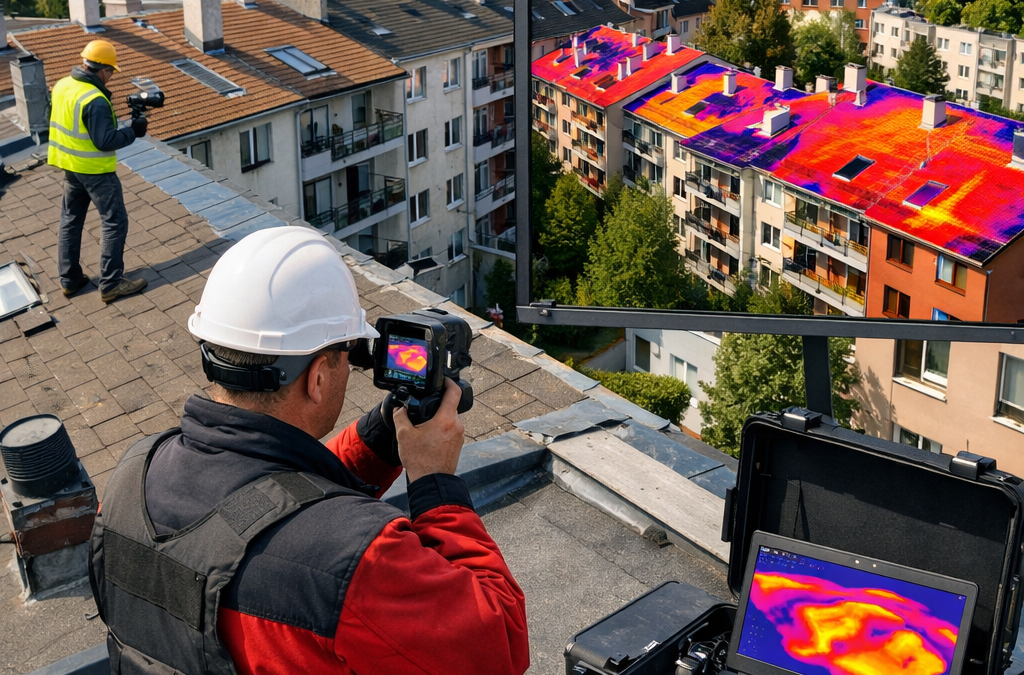 Pourquoi les drones remplacent les échafaudages pour les diagnostics thermiques en copropriété